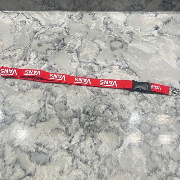red vans lanyard